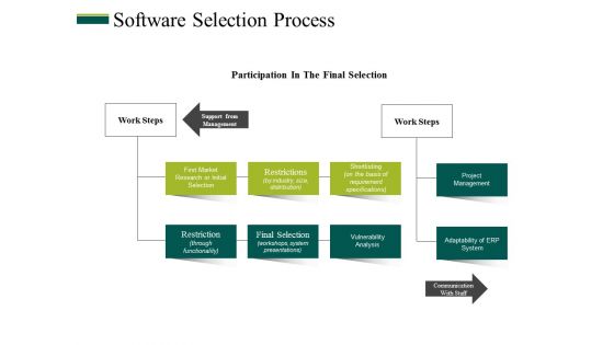 Software Selection Process Ppt PowerPoint Presentation Styles Format