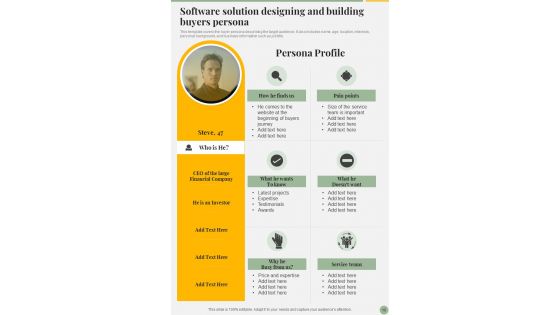 Software Solution Designing And Building Playbook Template