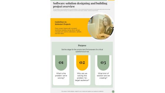 Software Solution Designing And Building Playbook Template