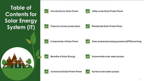 Solar Energy System IT Ppt PowerPoint Presentation Complete Deck With Slides