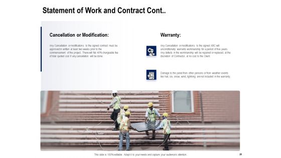 Solar Panel Maintenance Proposal Ppt PowerPoint Presentation Complete Deck With Slides