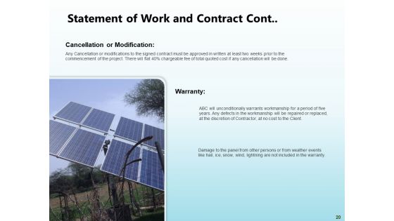 Solar Power Plant Technical Proposal Ppt PowerPoint Presentation Complete Deck With Slides