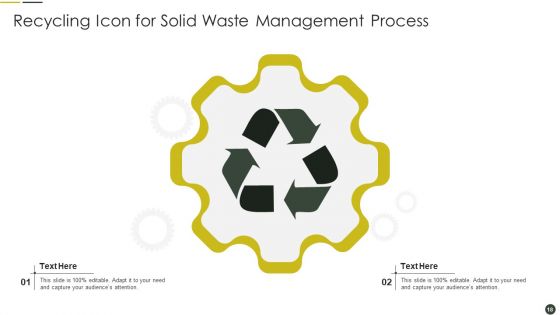Solid Waste Management Process Ppt PowerPoint Presentation Complete Deck With Slides