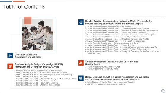 Solution Assessment And Validation To Determine Business Readiness Ppt PowerPoint Presentation Complete Deck With Slides