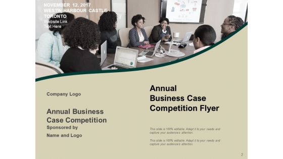 Solution To A Business Case Financial Research Ppt PowerPoint Presentation Complete Deck