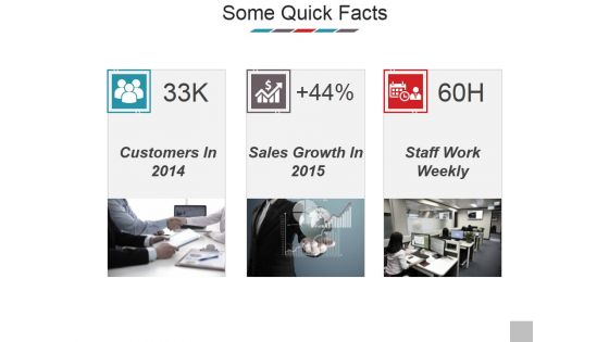 Some Quick Facts Ppt PowerPoint Presentation Styles Diagrams