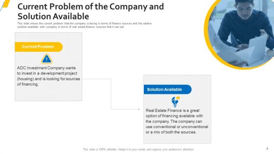 Sources Of Property Funding For Organization With Attached Expenses Ppt PowerPoint Presentation Complete Deck With Slides