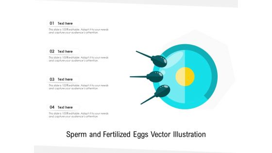 Sperm And Fertilized Eggs Vector Illustration Ppt PowerPoint Presentation Gallery Example Topics PDF