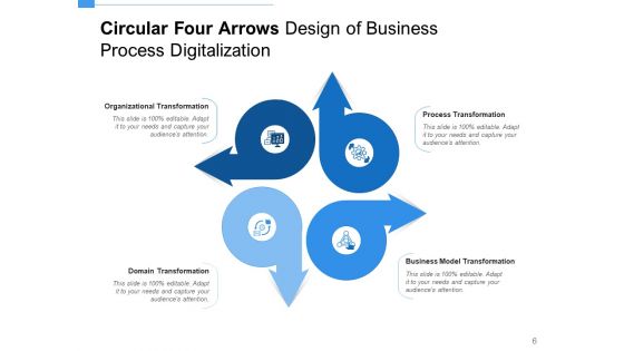 Spiral 4 Arrows Plan Communication Ppt PowerPoint Presentation Complete Deck