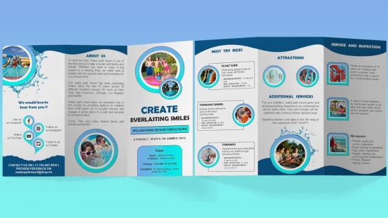 Splash Park Brochure Trifold Splash Park Brochure Trifold