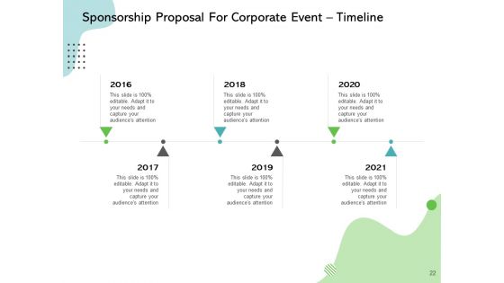 Sponsorship Proposal For Corporate Event Ppt PowerPoint Presentation Complete Deck With Slides