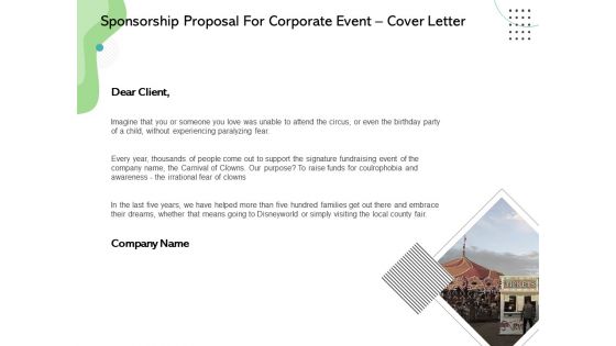 Sponsorship Proposal For Corporate Event Ppt PowerPoint Presentation Complete Deck With Slides
