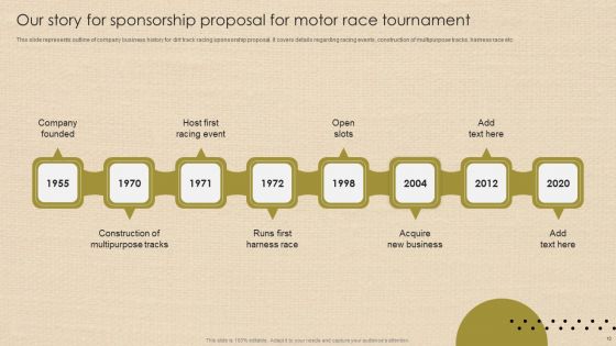 Sponsorship Proposal For Motor Race Tournament Ppt PowerPoint Presentation Complete Deck With Slides