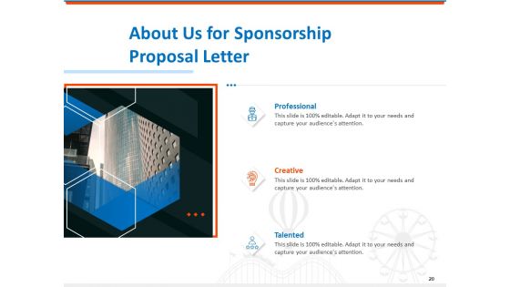 Sponsorship Request Letter Samples Ppt PowerPoint Presentation Complete Deck With Slides