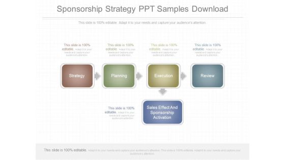 Sponsorship Strategy Ppt Samples Download