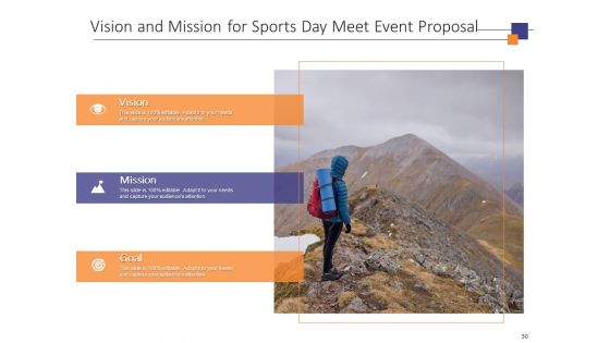 Sports Day Meet Event Proposal Ppt PowerPoint Presentation Complete Deck With Slides