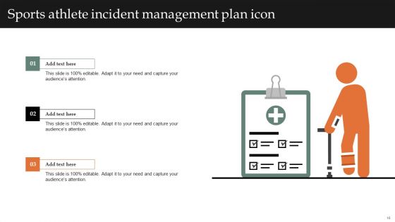 Sports Incident Management Plan Ppt PowerPoint Presentation Complete Deck With Slides