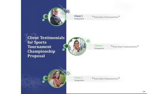 Sports Tournament Championship Proposal Ppt PowerPoint Presentation Complete Deck With Slides