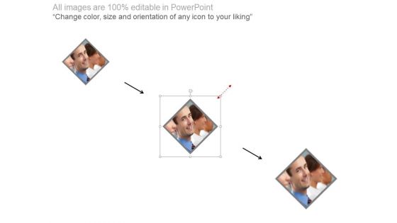 Square Diagram Of Our Team Powerpoint Slides