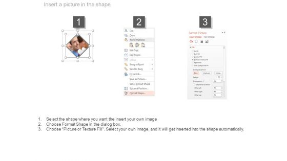 Square Diagram Of Our Team Powerpoint Slides