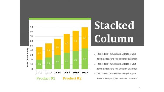 Stacked Column Ppt PowerPoint Presentation Pictures Sample Stacked Column Ppt PowerPoint Presentation Pictures Sample