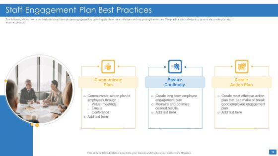 Staff Engagement Plan Ppt PowerPoint Presentation Complete With Slides
