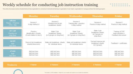 Staff On Job Coaching Program For Skills Enhancement Ppt PowerPoint Presentation Complete Deck With Slides