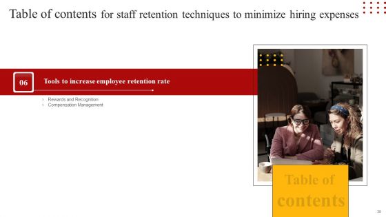 Staff Retention Techniques To Minimize Hiring Expenses Ppt PowerPoint Presentation Complete Deck With Slides