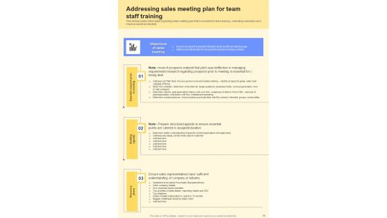 Staff Training Playbook Template