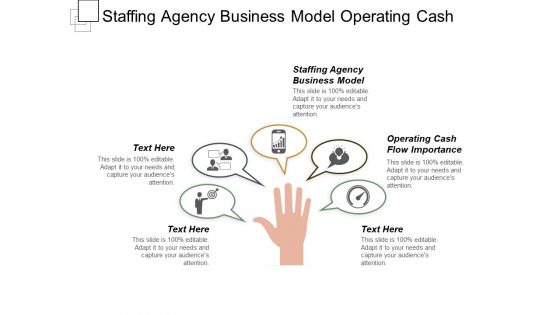 Staffing Agency Business Model Operating Cash Flow Importance Ppt PowerPoint Presentation Pictures Designs