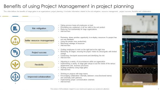 Stage Gate Project Management Ppt PowerPoint Presentation Complete Deck With Slides