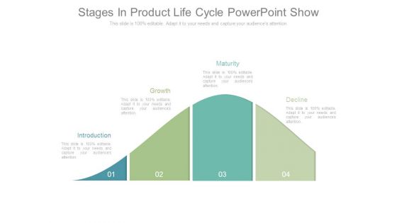 Stages In Product Life Cycle Powerpoint Show