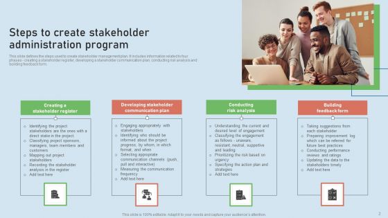 Stakeholder Administration Program Ppt PowerPoint Presentation Complete Deck With Slides