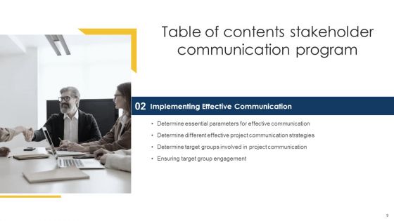 Stakeholder Communication Program Ppt PowerPoint Presentation Complete Deck With Slides