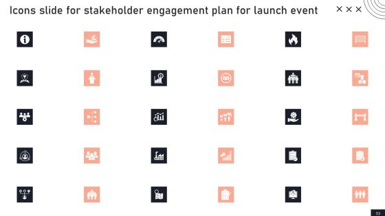Stakeholder Engagement Plan For Launch Event Ppt PowerPoint Presentation Complete Deck With Slides