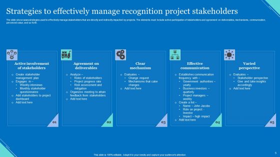 Stakeholder Recognition Ppt PowerPoint Presentation Complete Deck With Slides