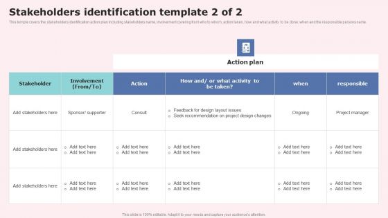 Stakeholders Identification Template Rules PDF