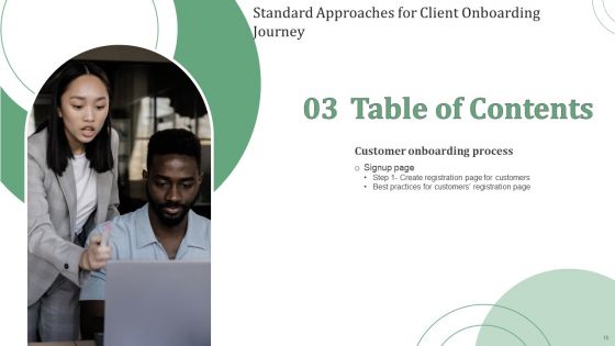 Standard Approaches For Client Onboarding Journey Ppt PowerPoint Presentation Complete Deck With Slides