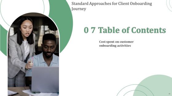 Standard Approaches For Client Onboarding Journey Ppt PowerPoint Presentation Complete Deck With Slides
