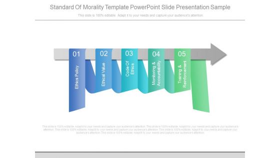 Standard Of Morality Template Powerpoint Slide Presentation Sample