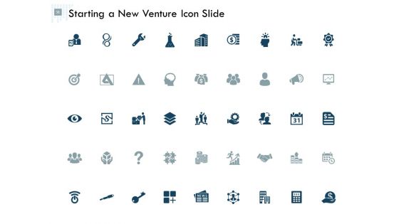 Starting A New Venture Ppt PowerPoint Presentation Complete Deck With Slides