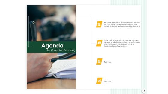 Startup Presentation For Collaborative Capital Funding Ppt PowerPoint Presentation Complete Deck With Slides