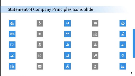 Statement Of Company Principles Ppt PowerPoint Presentation Complete With Slides