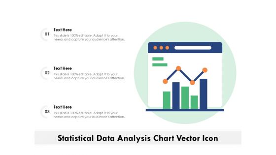 Statistical Data Analysis Chart Vector Icon Ppt PowerPoint Presentation Styles Guide PDF