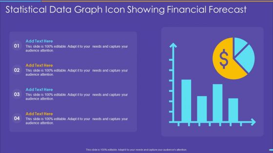 Statistical Data Graph Icon Showing Financial Forecast Rules PDF