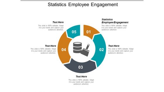 Statistics Employee Engagement Ppt PowerPoint Presentation Model Layouts Cpb