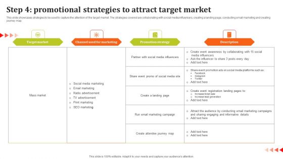 Step 4 Promotional Strategies To Attract Target Market Rules PDF Step 4 Promotional Strategies To Attract Target Market Rules PDF