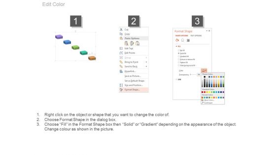 Stepping Stones Design For Business Timeline Powerpoint Slides