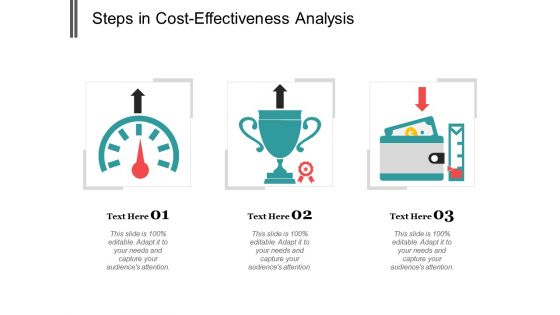 Steps In Cost Effectiveness Analysis Ppt PowerPoint Presentation Summary Example File