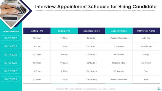 Steps Of Employee Hiring Process For HR Management Ppt PowerPoint Presentation Complete Deck With Slides